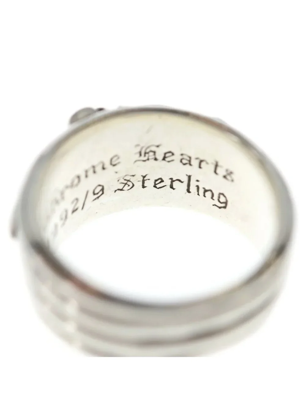 Chrome Hearts Dagger Ring Silver